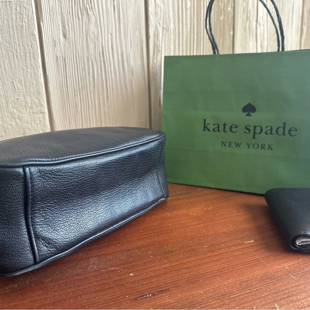 Kate Spade Robinson Lane Chantel Bag + Schuyler Wallet NWT Black Bundle - Picture 16 of 16